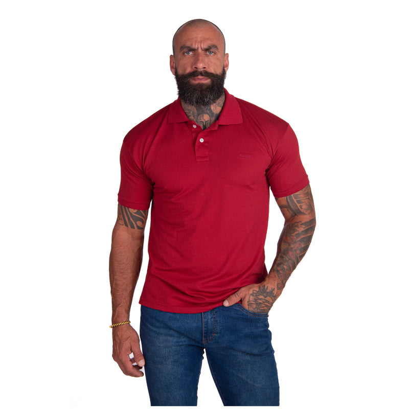 Leve 4 kits de Camisas Gola Polo Masculina