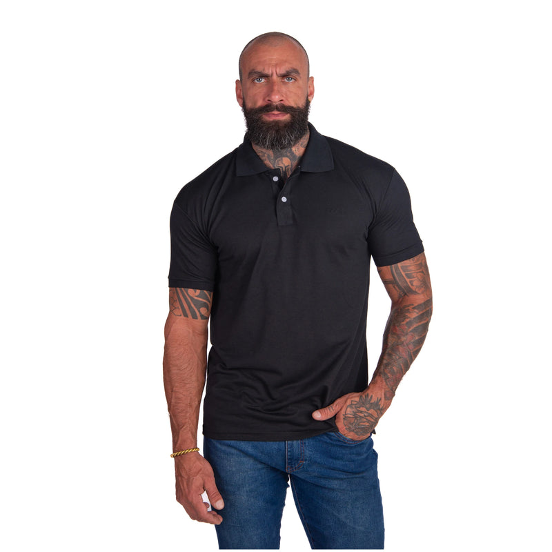 Leve 4 kits de Camisas Gola Polo Masculina