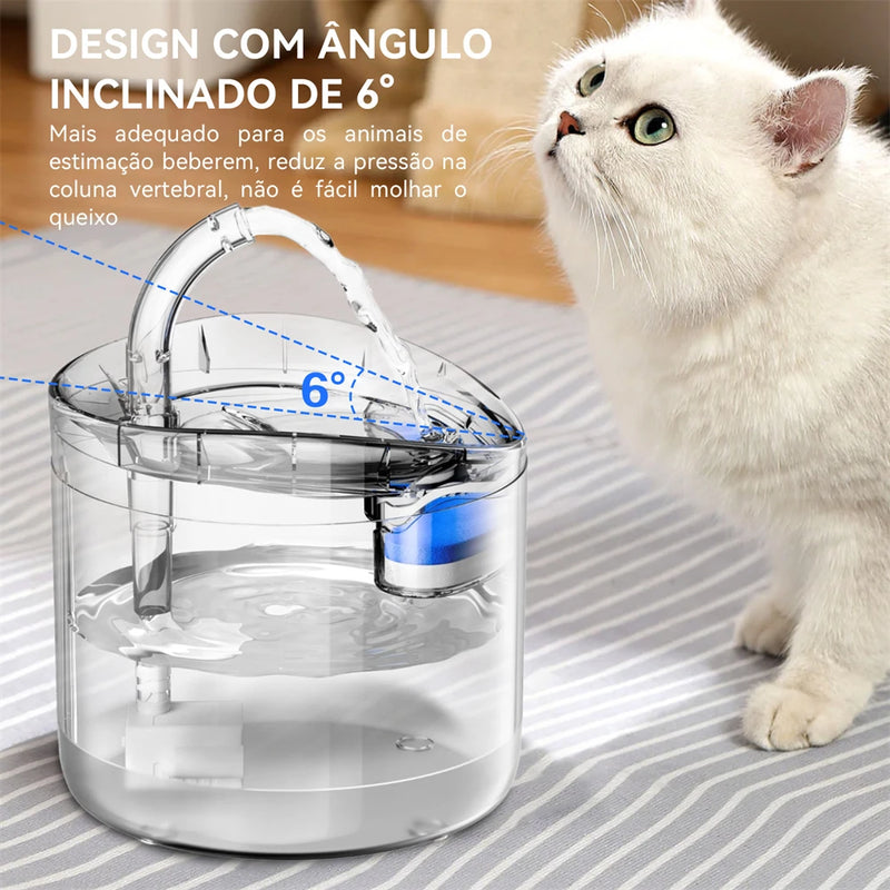 New pet Bebedouro para gatos Com bebedouro automático para gatos e cães Bebedouro automático com dispensador de água