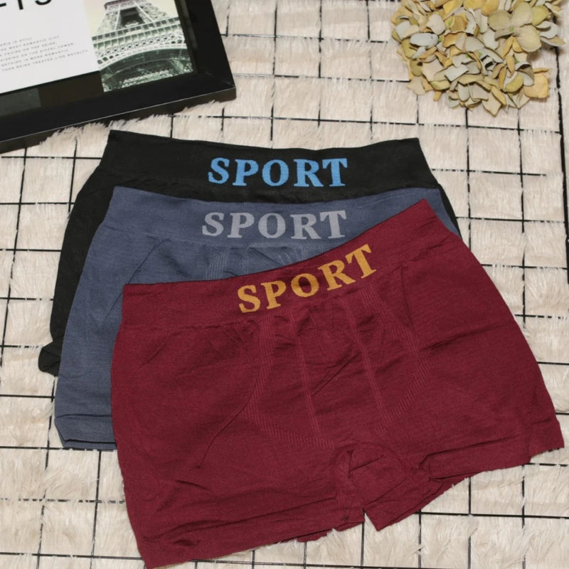 Kit com 2 Cueca Boxer Masculino em Algodão