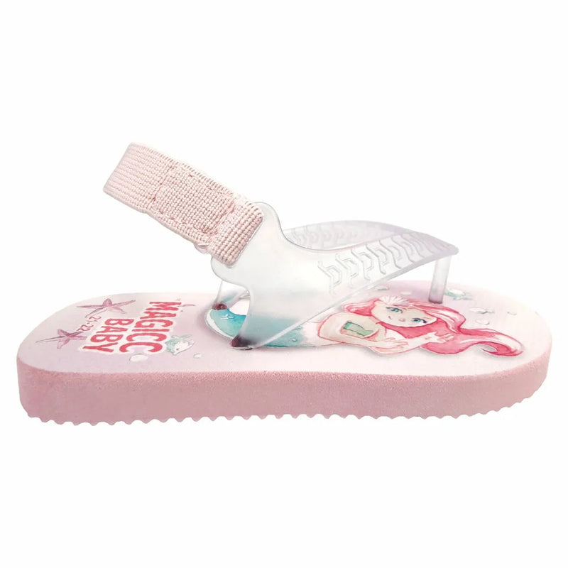 Chinelo Bebê Sandália Infantil Sereia Meninas Magicc Baby (MB-019)