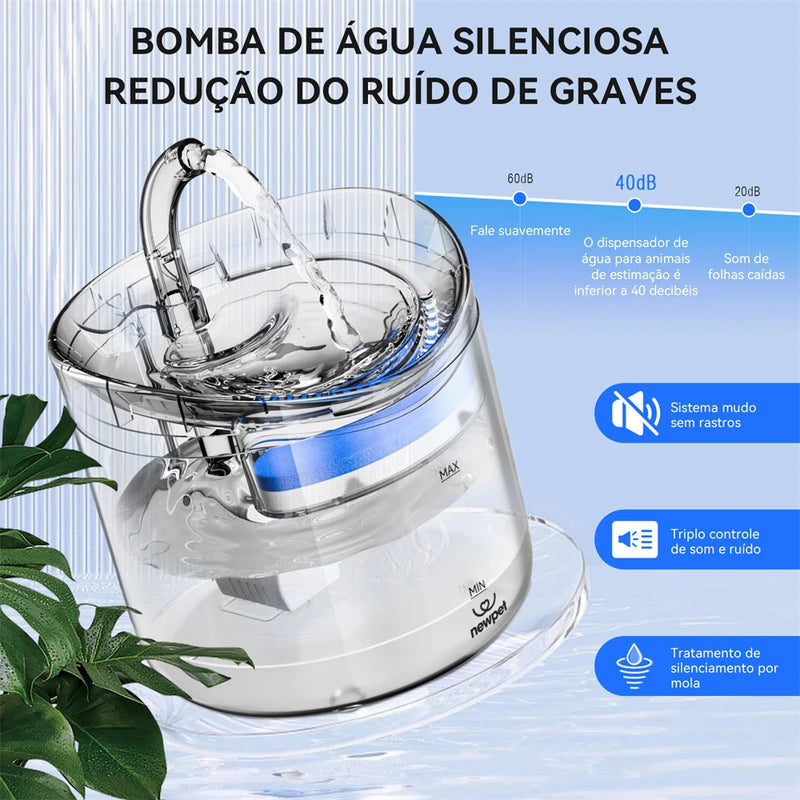 New pet Bebedouro para gatos Com bebedouro automático para gatos e cães Bebedouro automático com dispensador de água