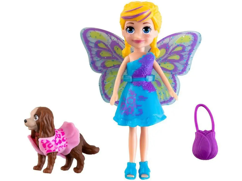 Boneca Polly Pocket Kit Cachorro Fantasias