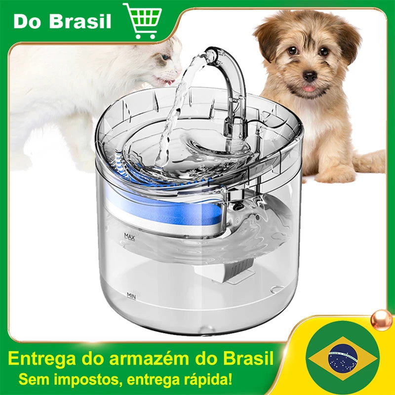 New pet Bebedouro para gatos Com bebedouro automático para gatos e cães Bebedouro automático com dispensador de água